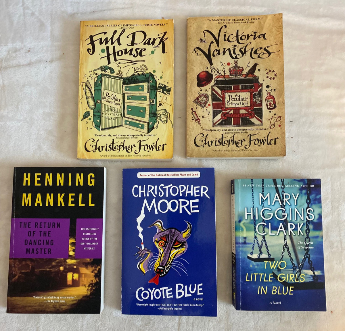 Mystery Writers: Sayers, Spillane+ BUY AS MANY TITLES & PAY FLAT $4.99 TO SHIP#2