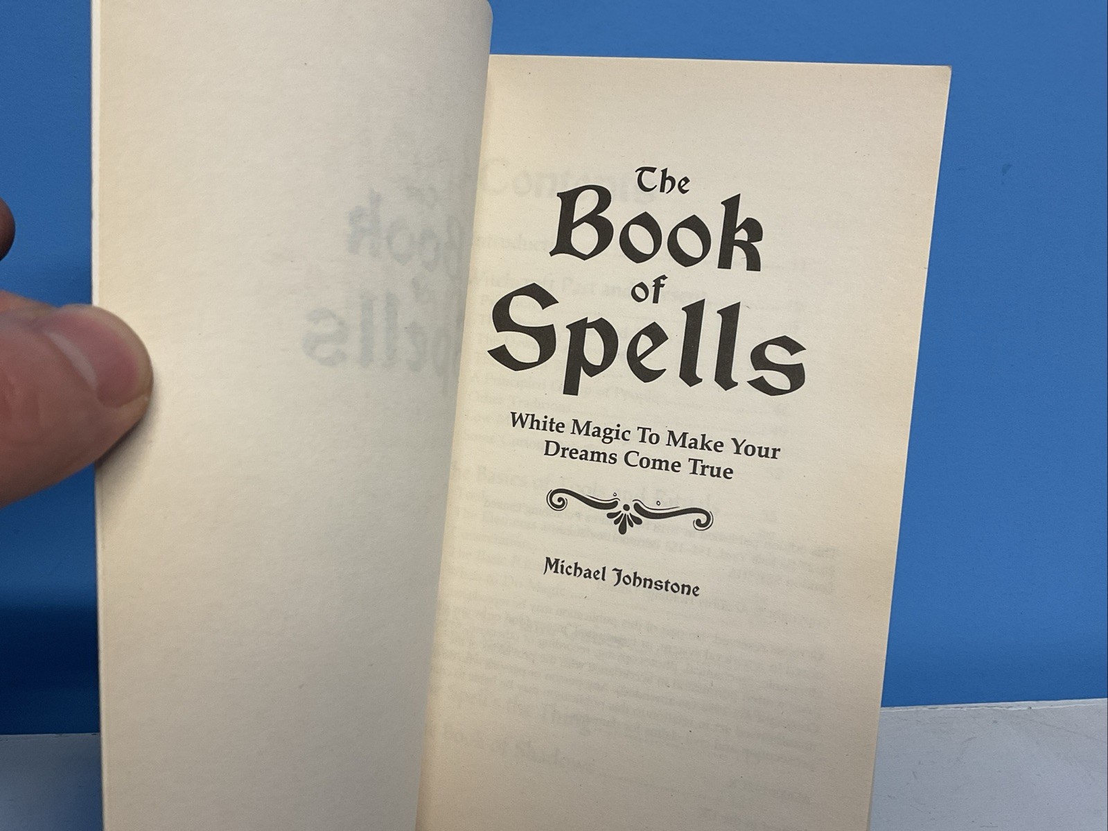 Book Of Spells by Johnstone, Michael