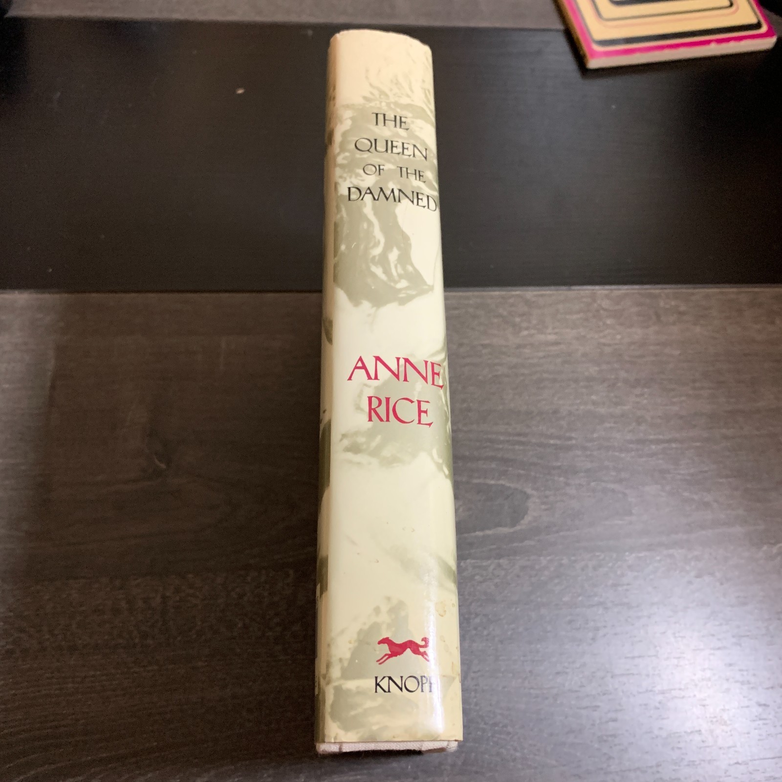 The Queen of the Damned by Anne Rice 1988 Knopf Hardcover HCDJ Vampire Horror