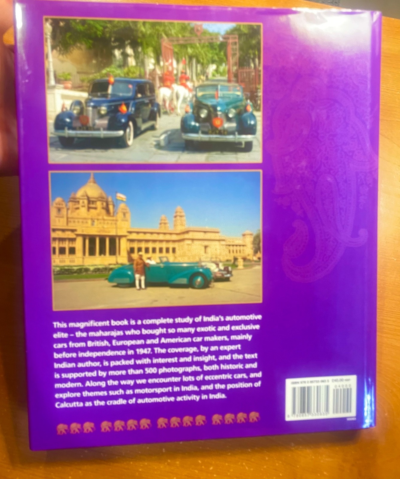 The Magnificent Motor Cars by Gautam Sen, 2011, NFine, Haynes, oversize HC w/DJ