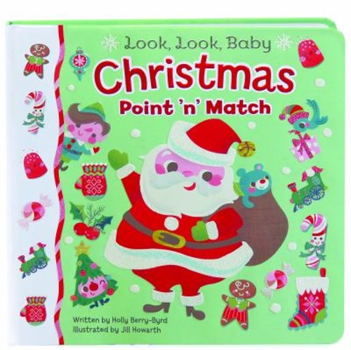 Christmas Point N Match Board Books Holly Berry Byrd