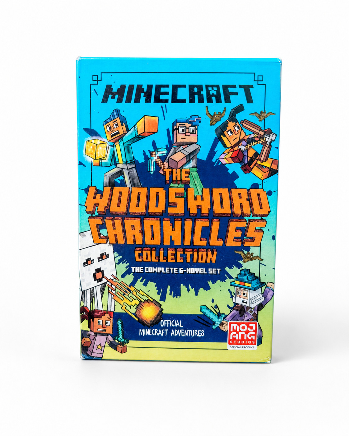 Minecraft The Woodsword Chronicles Collection Complete 6 Book Box Set Mojang