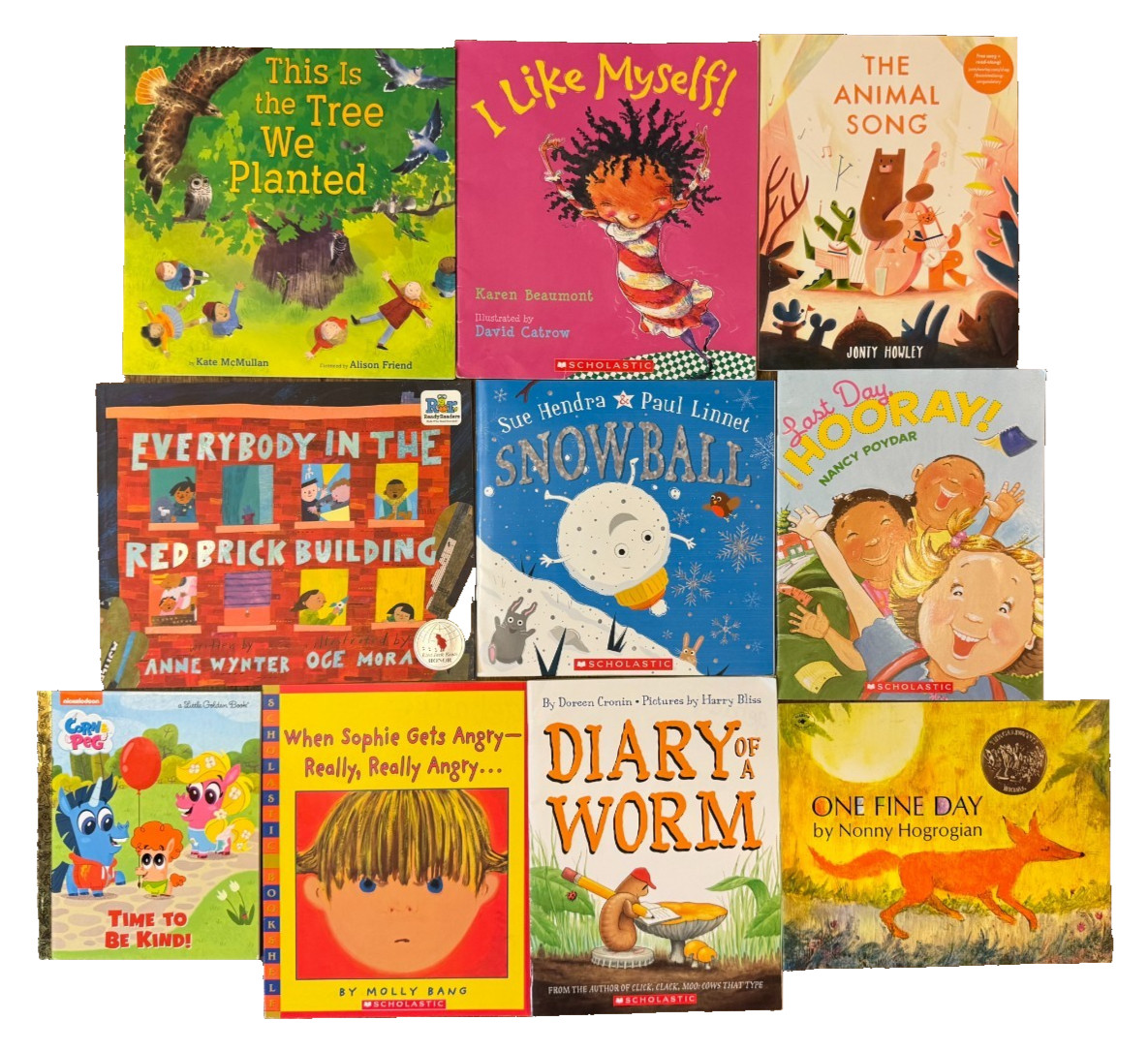 Childrens Picture Story Books Read Alouds Classroom Modern Home School Lot