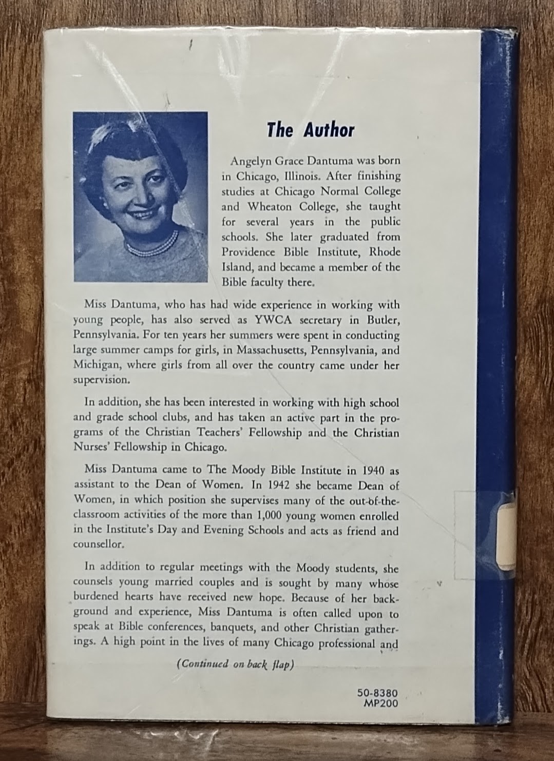 A Student Plus Angelyn Grace Dantuma Moody Press 1959 Vintage Christian Nonficti