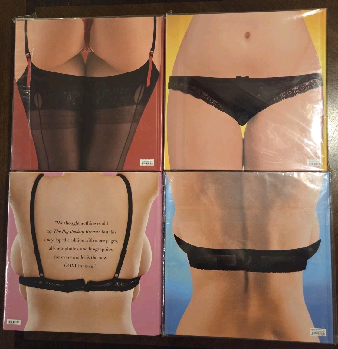 Big Book Set Pussy, Breasts, Bigger Breasts, Butt, Legs Taschen Dian Hanson New