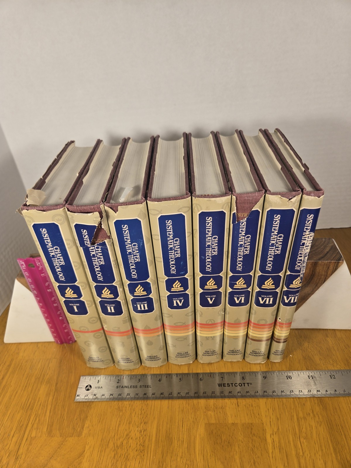 Lewis Sperry Chafer Systematic Theology 8 Volumes 1980 Hardcover Book Set