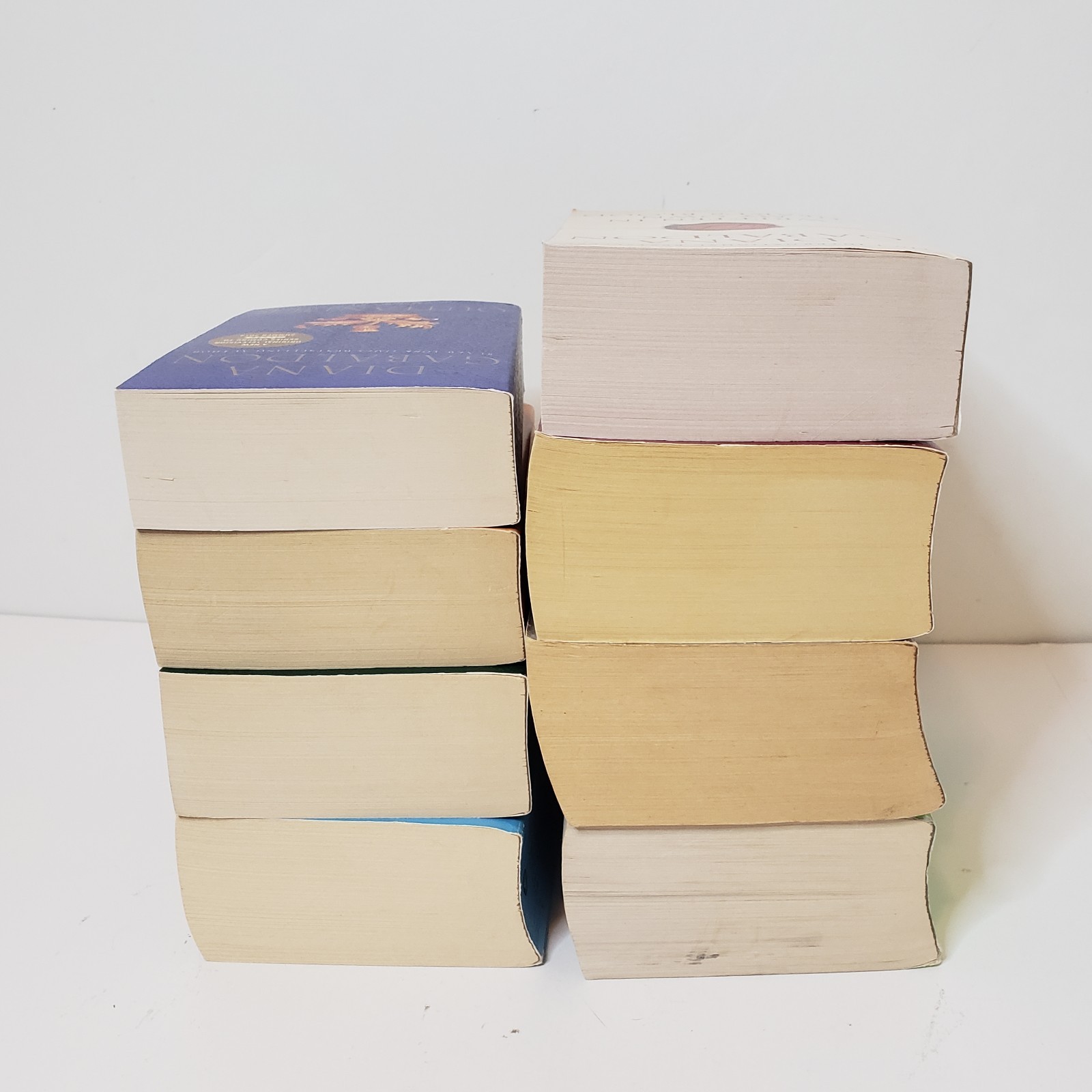 Outlander Series #1-8 Paperback Book Lot Diana Gabaldon Romance Fantasy Voyager