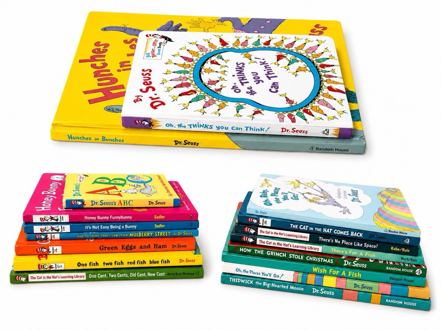 Dr. Seuss & Beginner Books Mixed Lot 14 Kids Hardcover Board Books Bundle Set