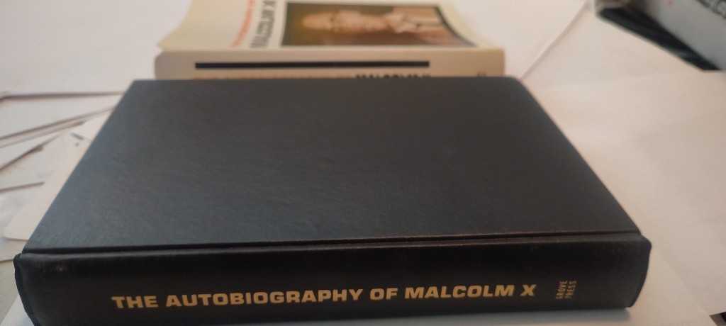 The Autobiography of Malcom X book 10th Printing 1965 grove press HC w/ DJ