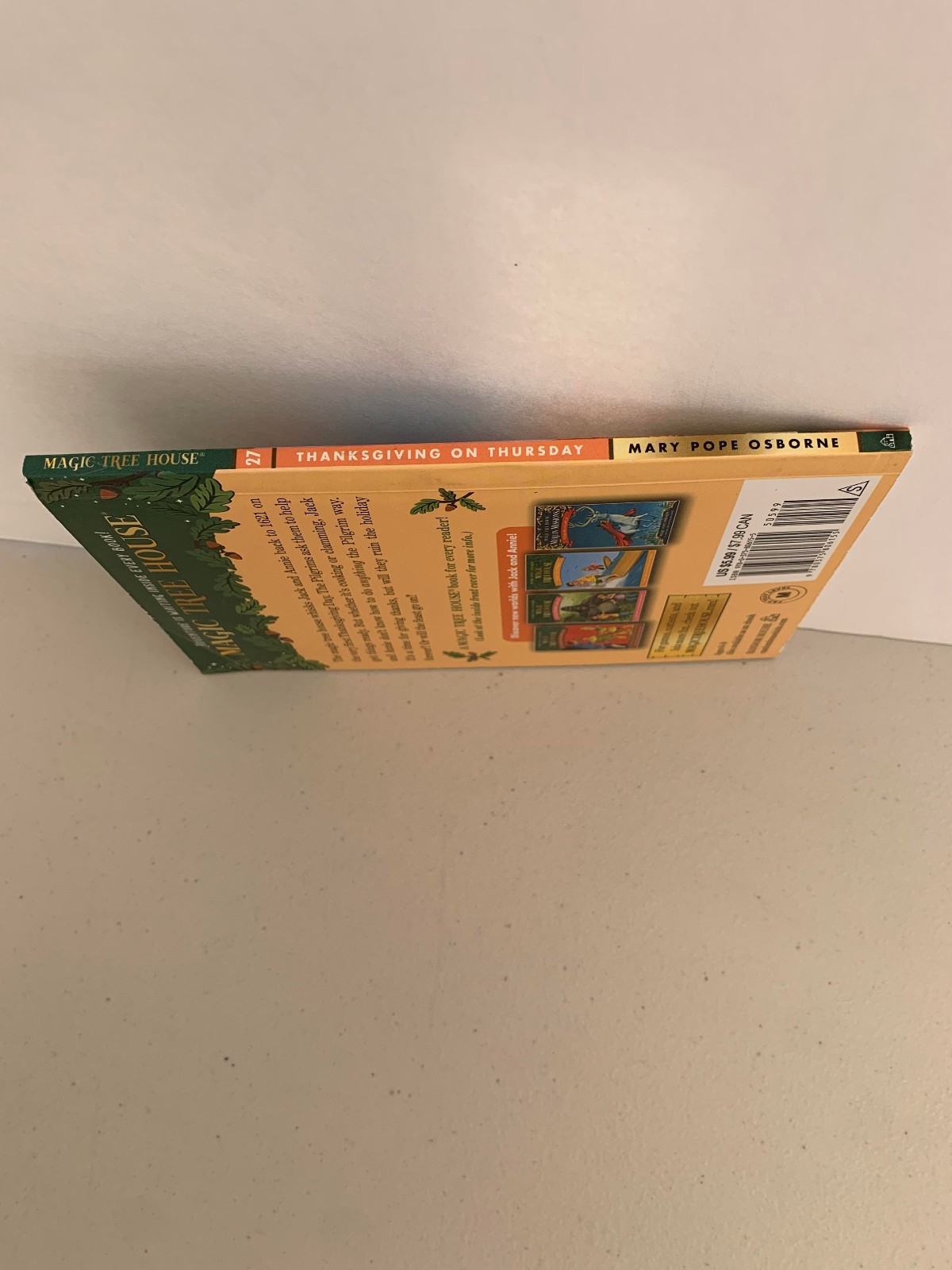 Magic Tree House #27 Thanksgiving On Thursday