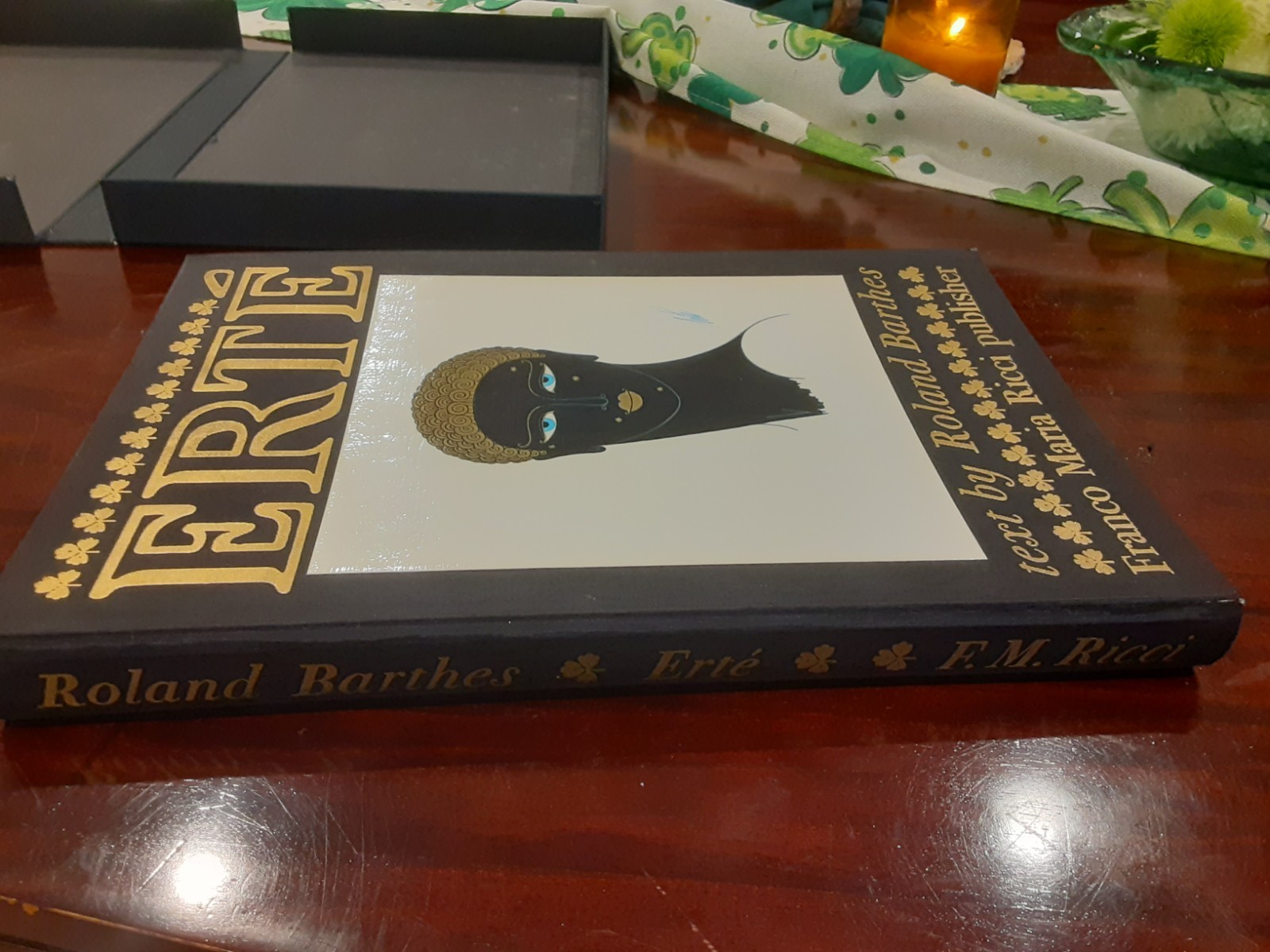Erte. Text by Roland Barthes. Franco Maria Ricci publisher.1972 Limited Edition