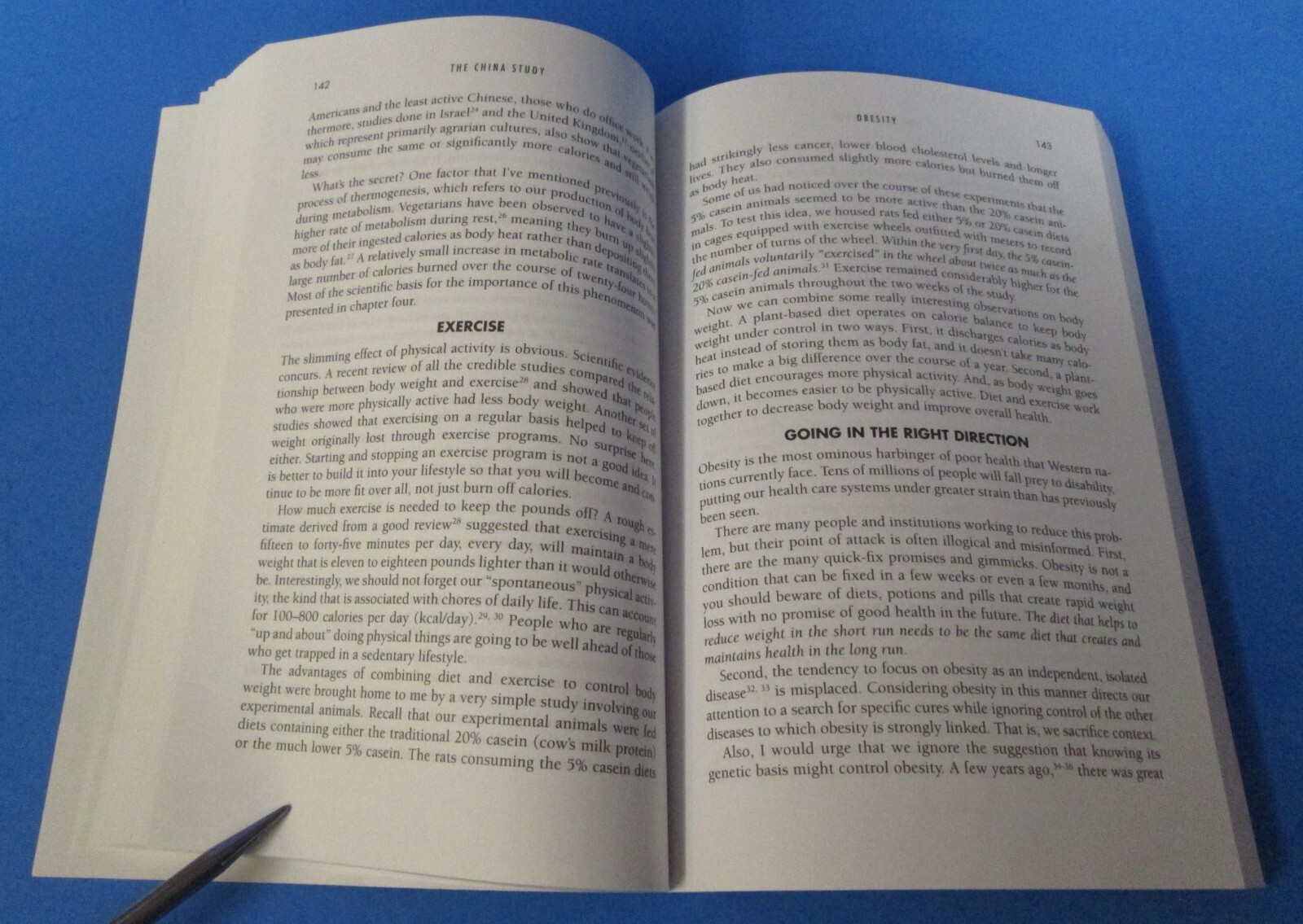 The China Study by Campbell 2006 PB diet, nutrition & health study rj