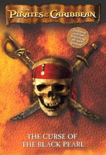 The Curse of the Black Pearl (Pirates of the Caribbean) – Paperback – GOOD