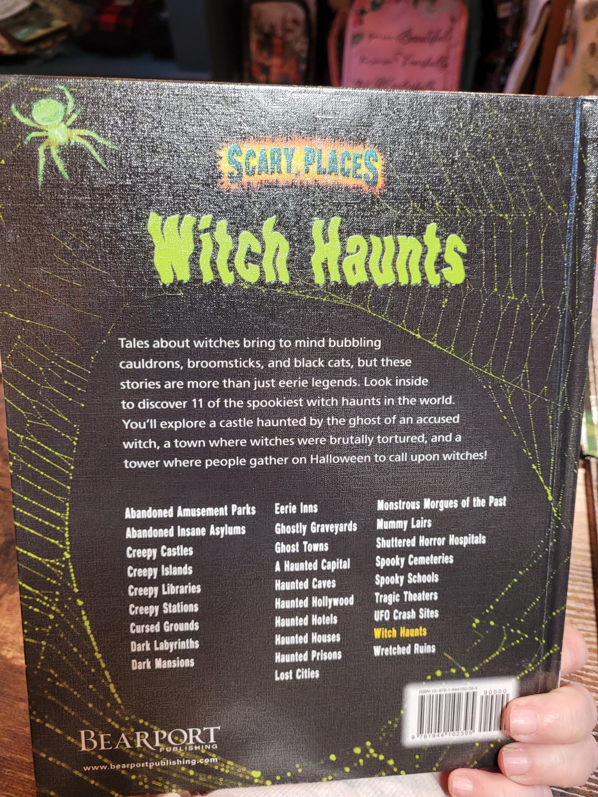 Scary Places Book Lot Of 7 HC Ex Library. GC Creepy Stations ++