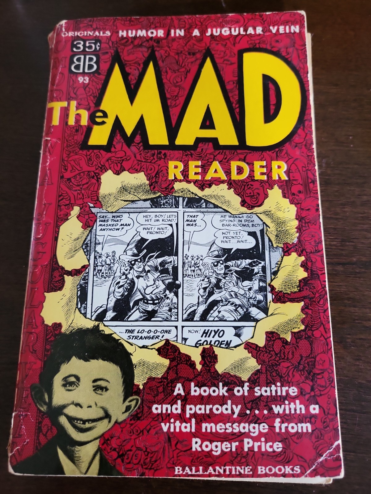 1954 The MAD Reader Humor Comic Paperback Book