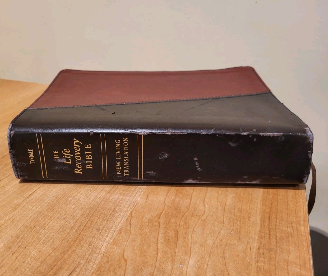 THE NEW LIVING BIBLE New Living Translation TWO TONE SOFTCOVER Tyndale 2004