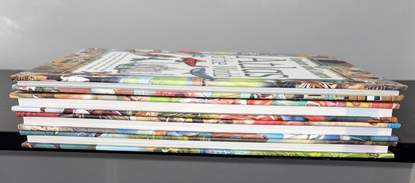 Explore and Learn: Lot Of 4 Hardcover Books Vol 3 World,4 People,5 Body,6 Atlas