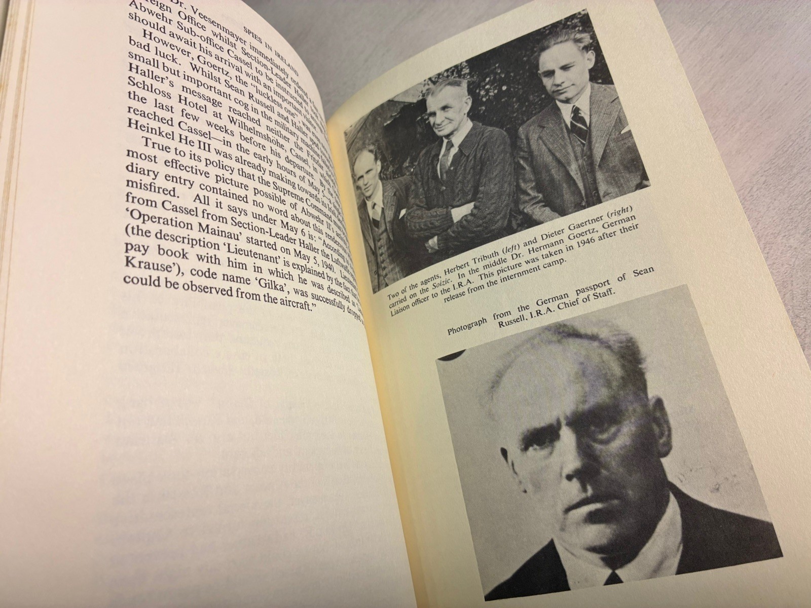 Spies in Ireland (1965) by Enno Stephan – 1st Edition, HC/DJ – Stackpole Books