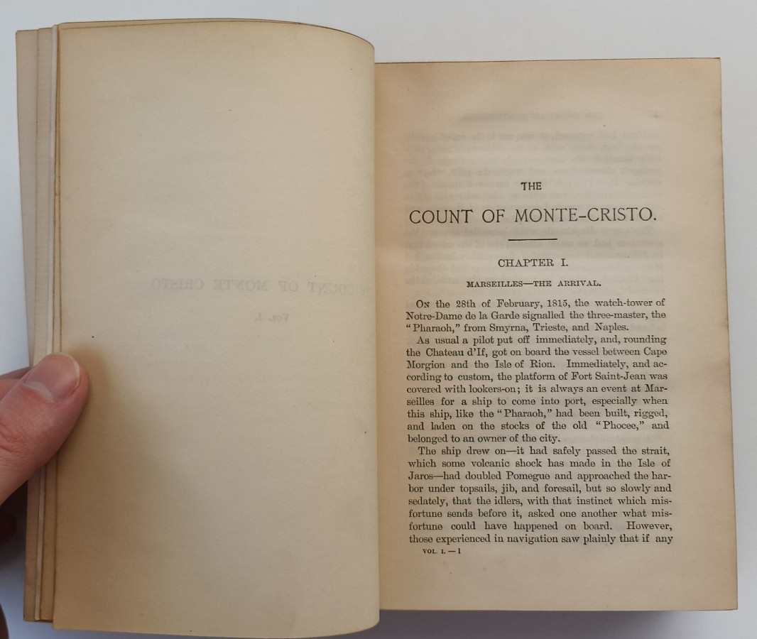 The Count of Monte Cristo by Alexandre Dumas – Book Collectors League – RARE