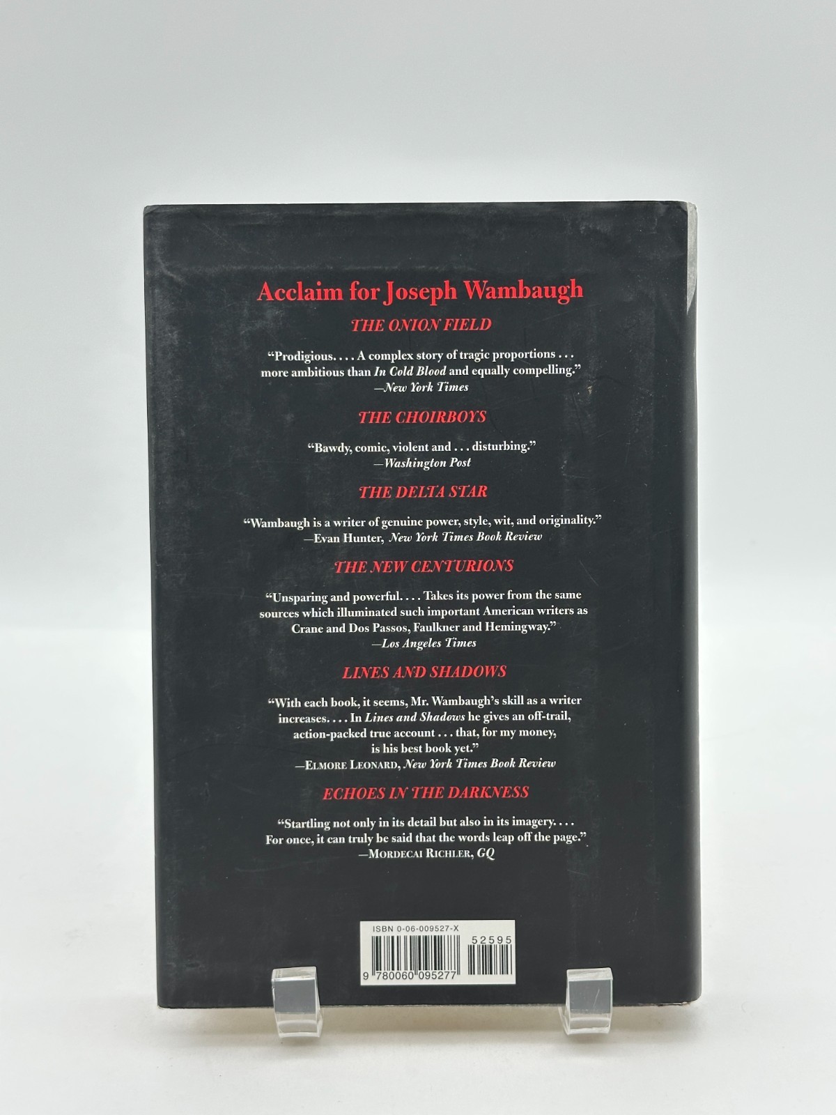 SIGNED Fire Lover Joseph Wambaugh First Edition HC True Crime William Morrow