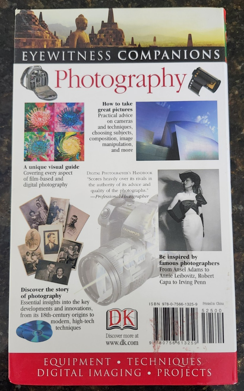 Photography – DK Eyewitness Companions – Tom Ang – VERY GOOD