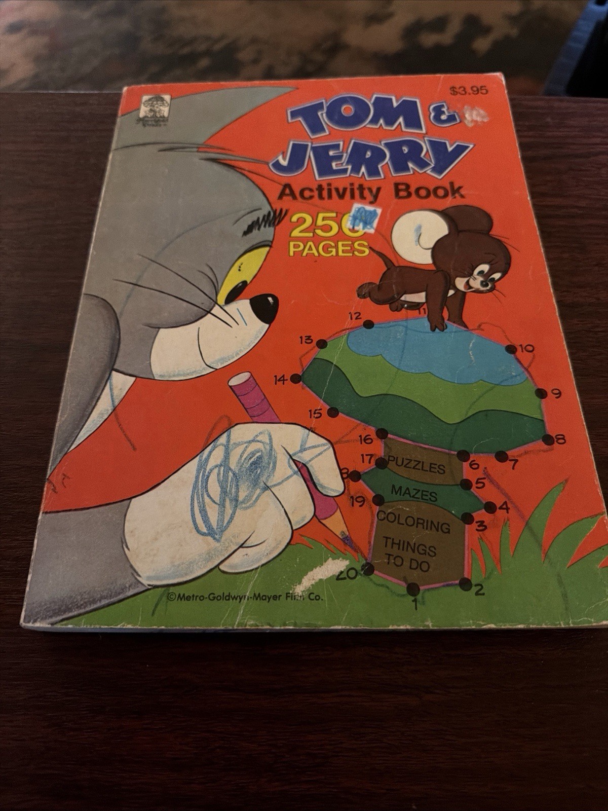 Tom & Jerry Activity 250 Pages Book