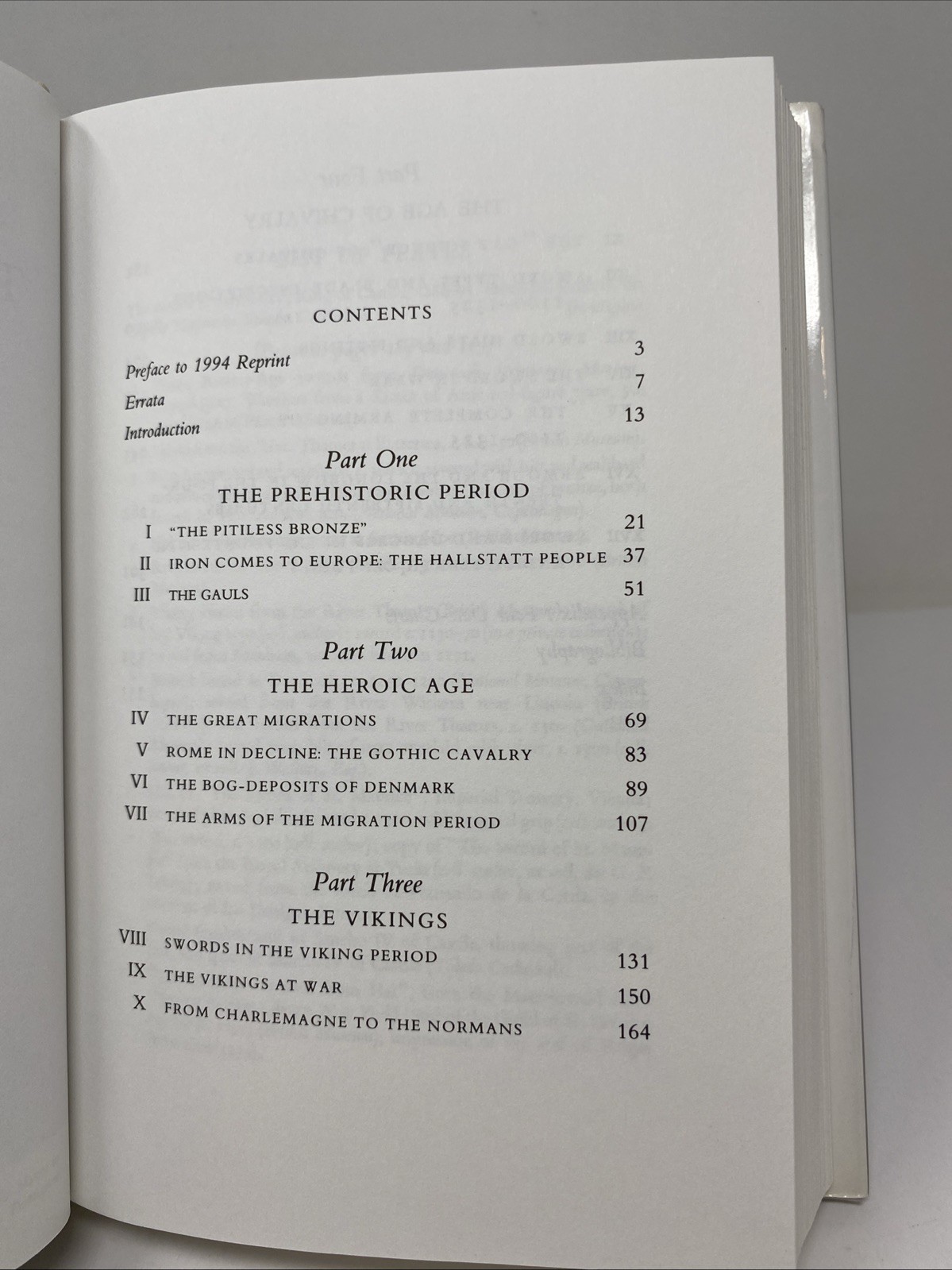 Archaeology of Weapons Arms and Armor Prehistory to Age Chivalry Oakeshott 1994