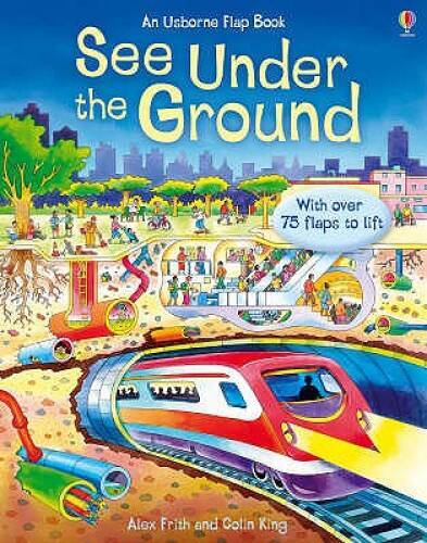 Under the Ground (See Inside) (See Inside) – Hardcover By Alex Frith – GOOD