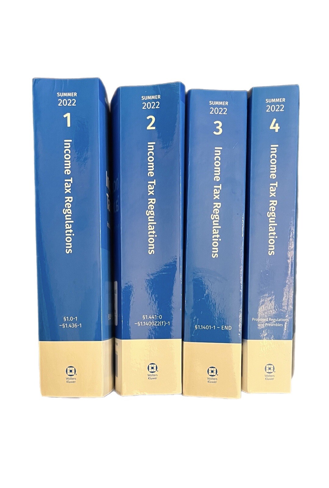 Income Tax Regulations, Summer 2022 Edition Wolters Kluwer. Excellent Pre-Owned