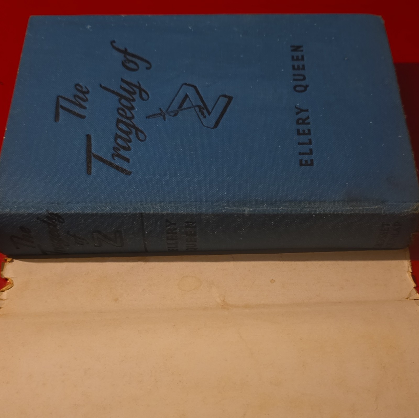 Ellery Queen The Tragedy of Z HC w/ Original Dust Jacket Grosset & Dunlap Rare