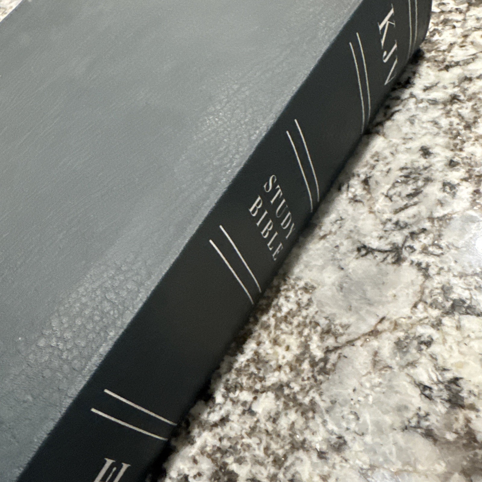 KJV King James Version Study Bible Holman Indigo (Blue) LeatherTouch Indexed