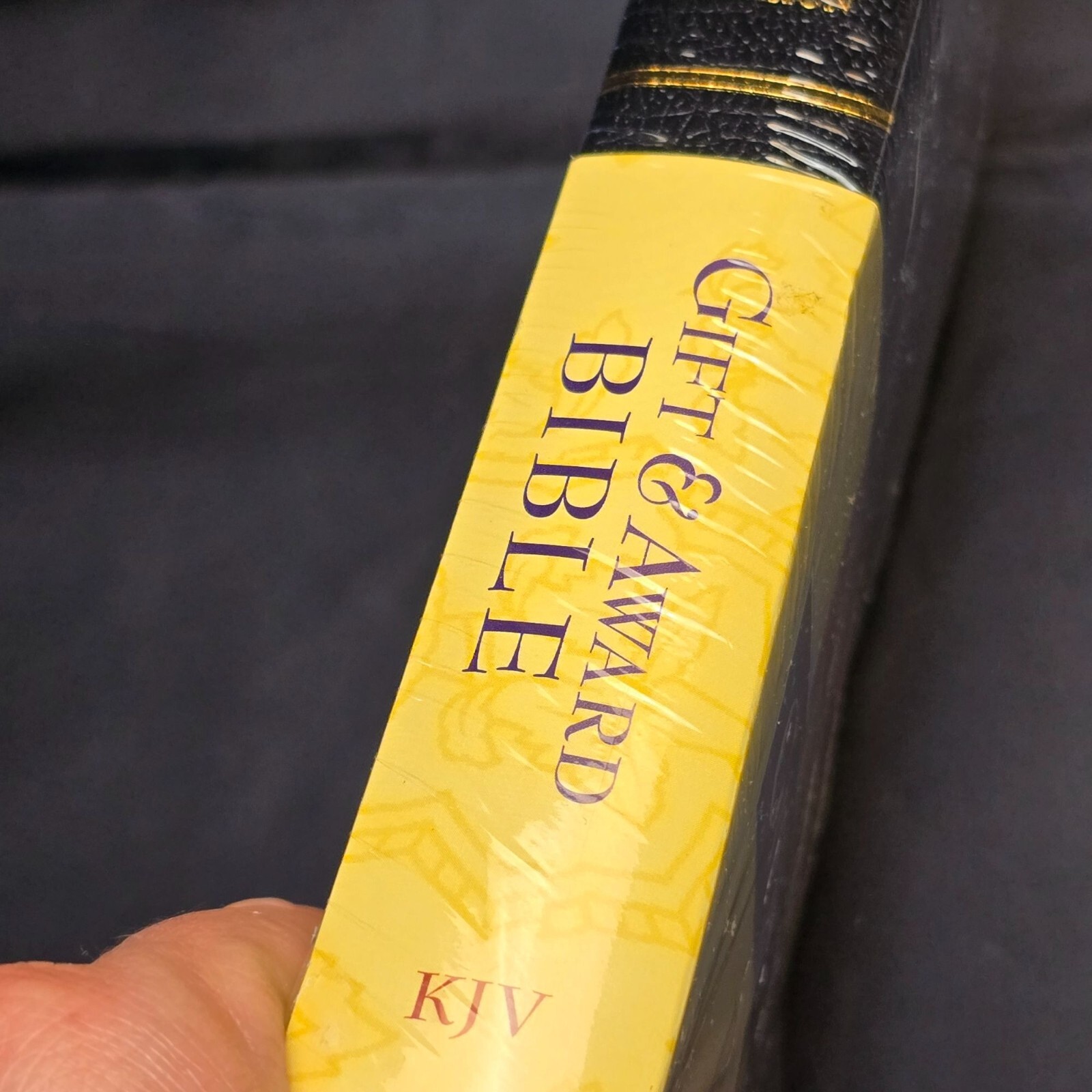 Hendrickson Bibles Gift & Award Bible King James Version Black Imitation Leather