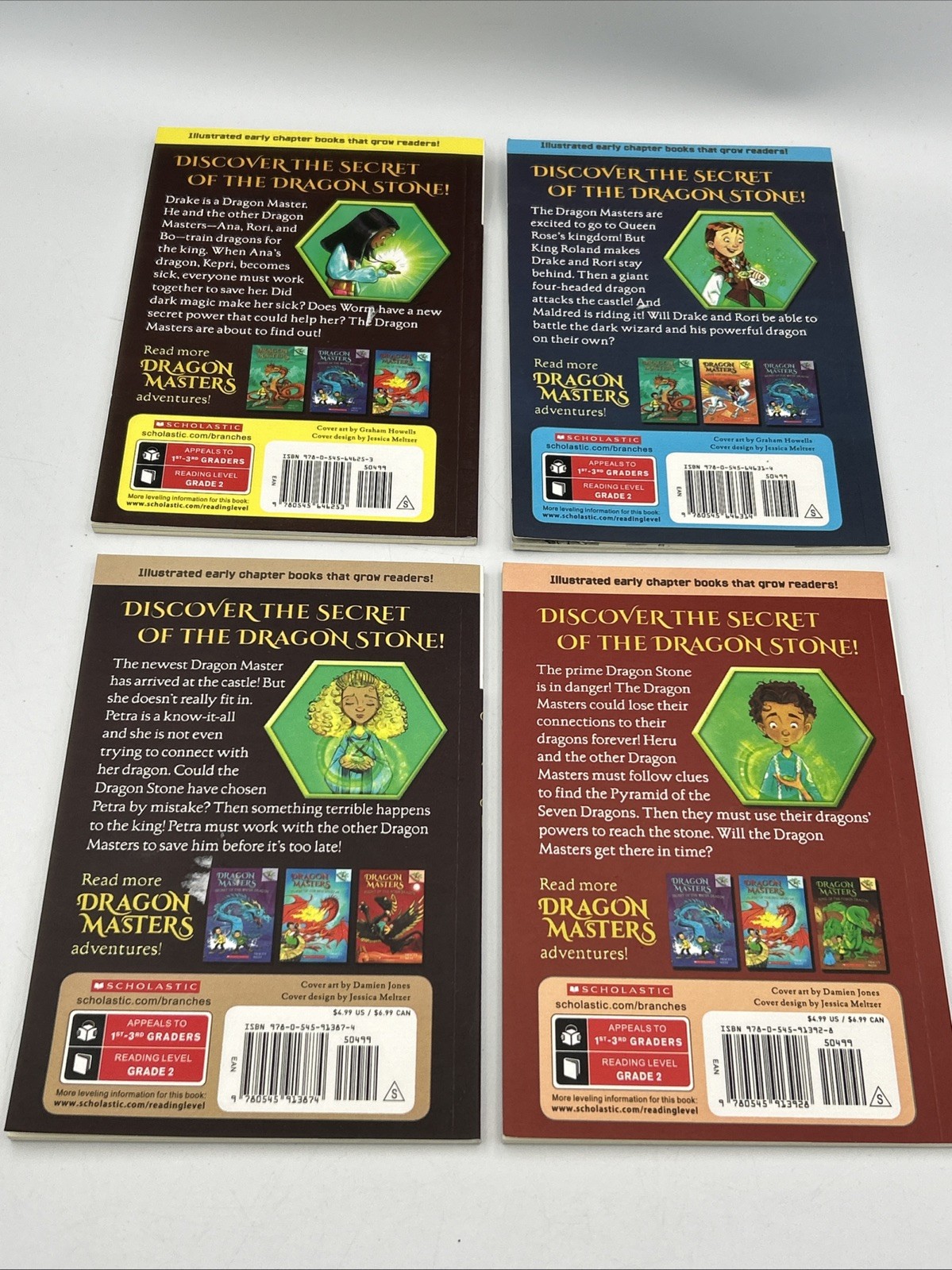 Dragon Masters Book Lot 13 PB Books Tracey West 2, 4-13, 16, 20 EUC Smoke Free