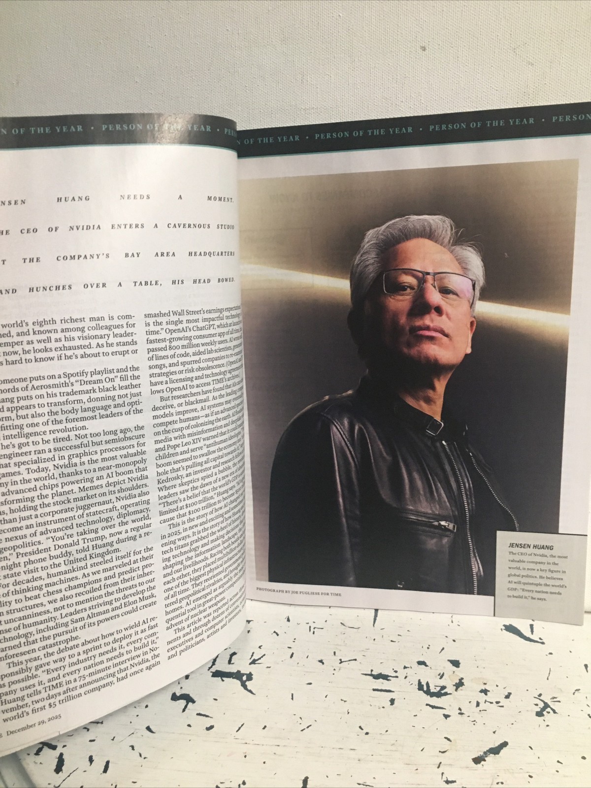 Time Magazine Person Of The Year The Architects Of Artificial Intelligence AI