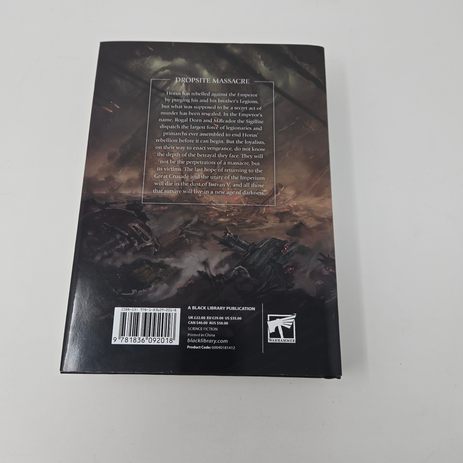 Warhammer 40k Dropsite Massacre, NEW, Unread, Games Workshop, GW Black Library