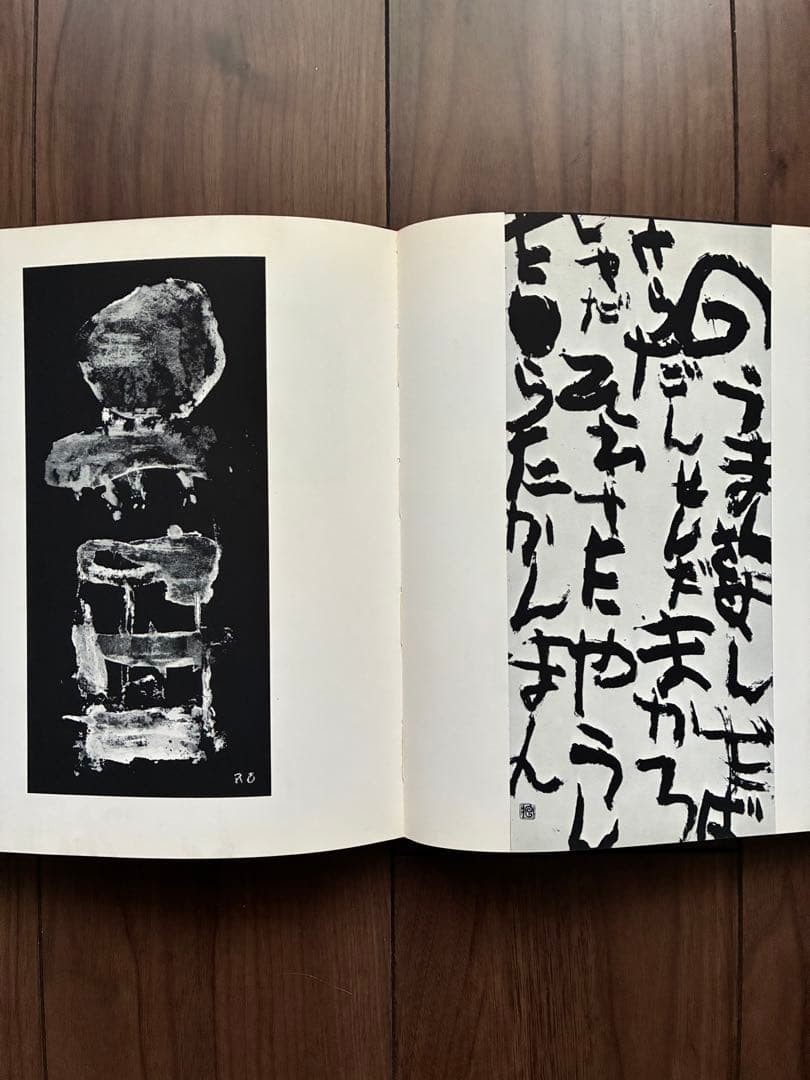 Roko Arai Works Collection Limited 300 Art Book calligraphy 24.5x21cm