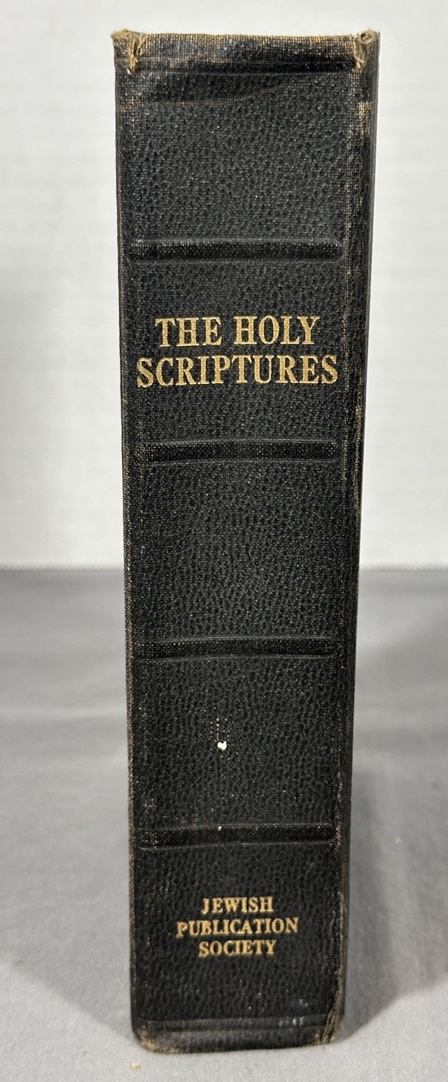 Holy Scriptures Bible 1956 Jewish Publication Society 1917 Religion READ