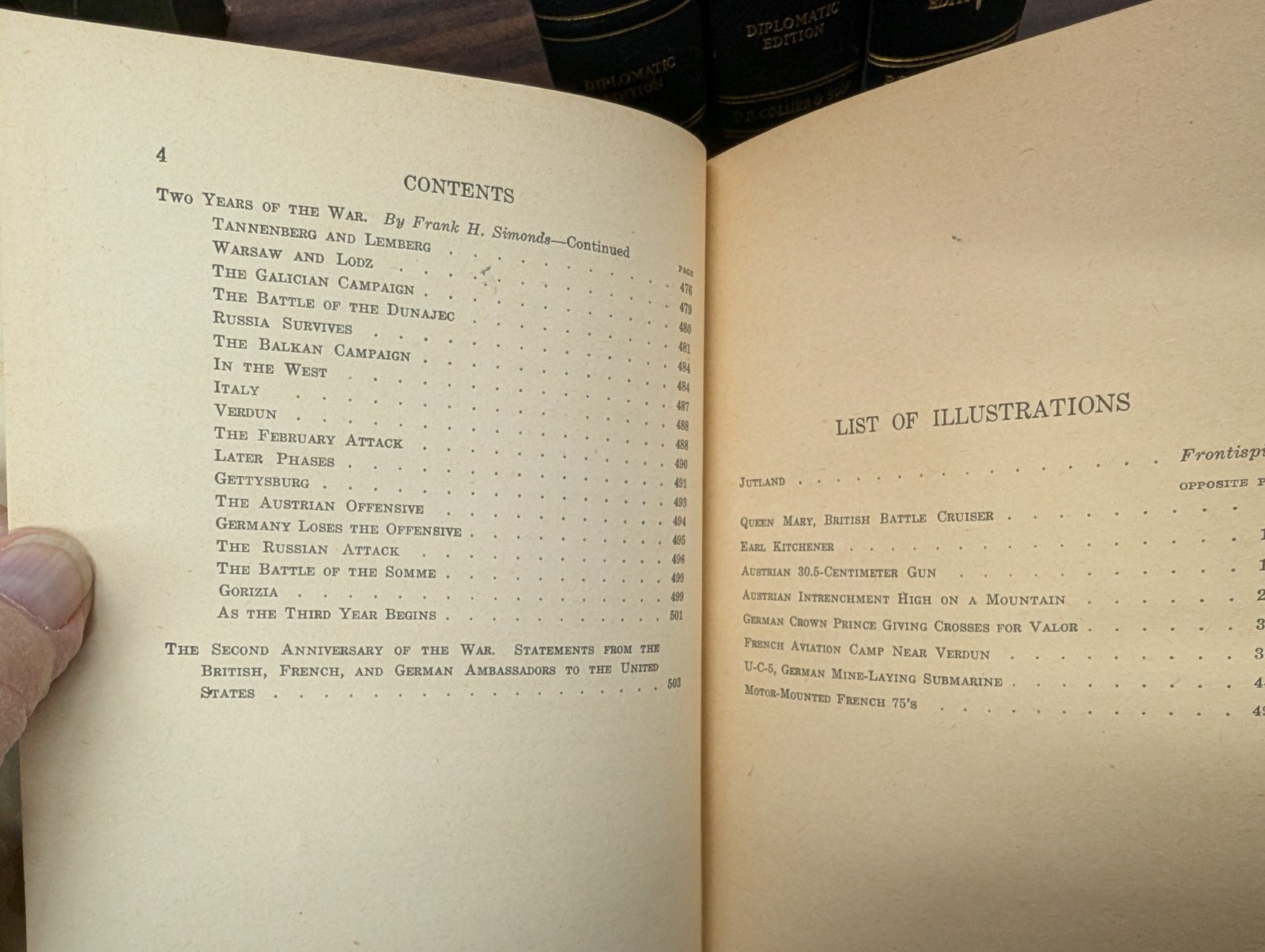 Story of the Great War Diplomatic Edition 1916-1920 8 vol complete G+ 251105