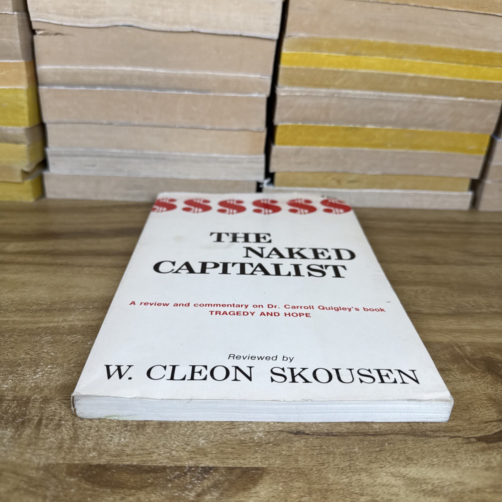 The Naked Capitalist – W. Cleon Skousen – 1985 Vintage Paperback