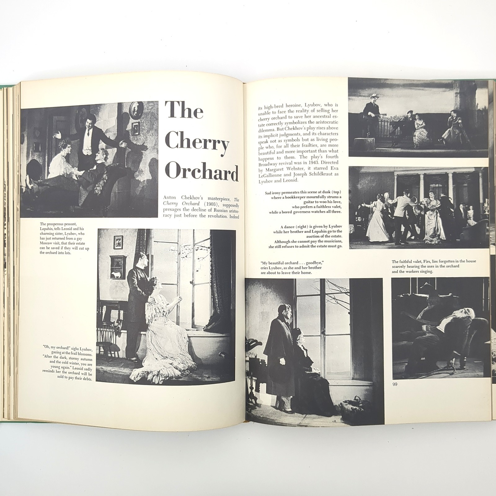 World Theater In Pictures Performing Arts Hardcover Book Tom Prideaux 1953