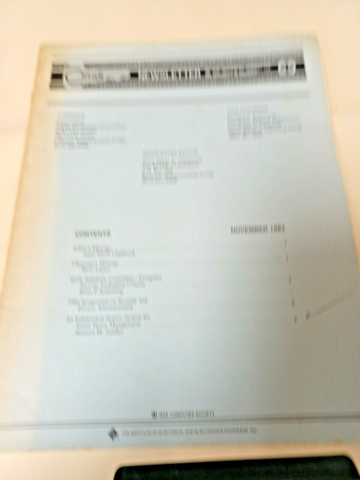1983 Cipher Electronic Newsletter USC Technical Committee on Security MJP 332