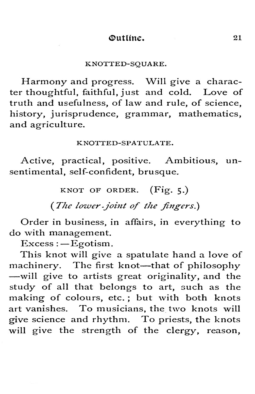 1893 The grammar of palmistry 111 Pages