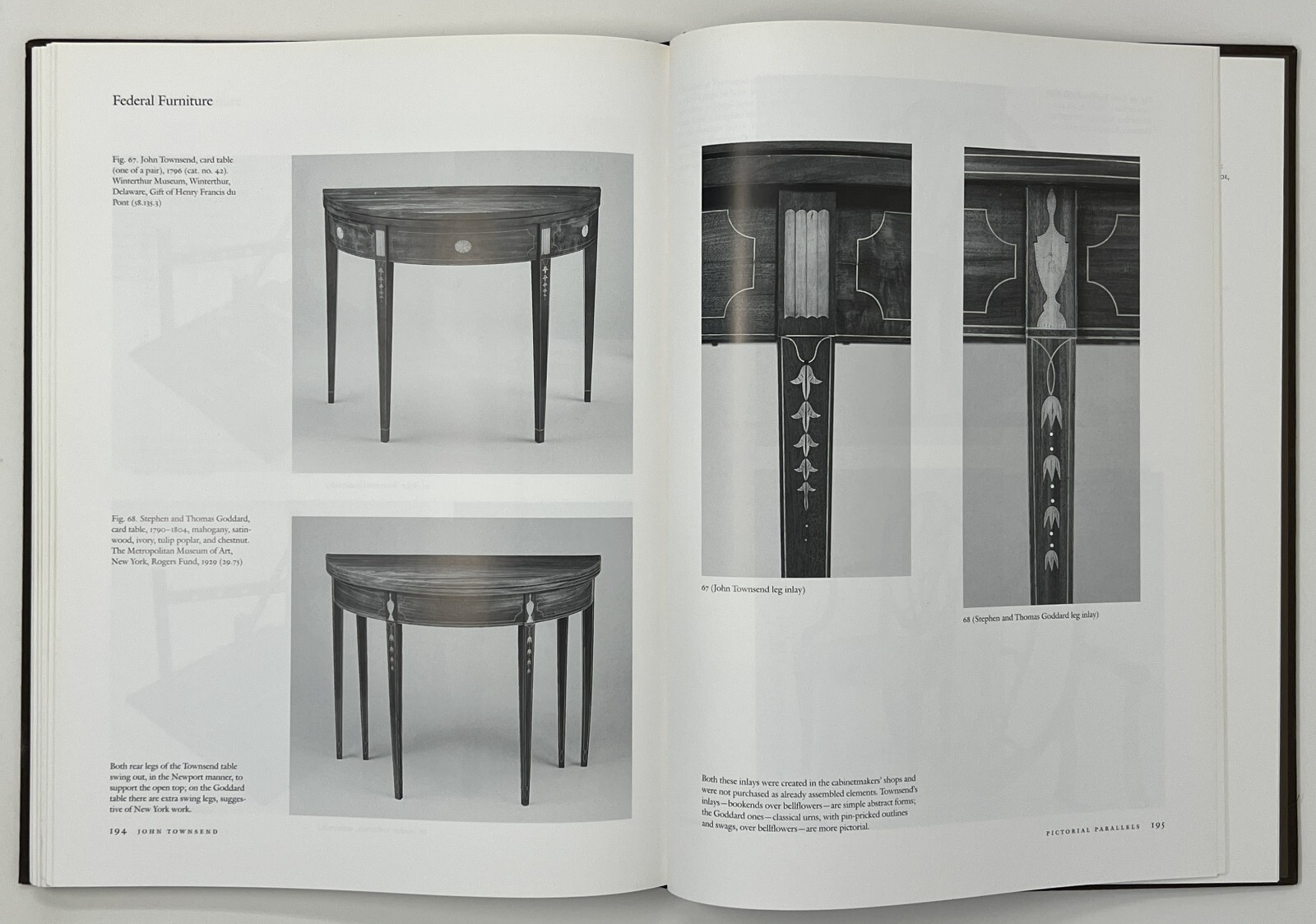 John Townsend: Newport Cabinetmaker by Morrison Heckscher – 2005 HC/DJ – The Met