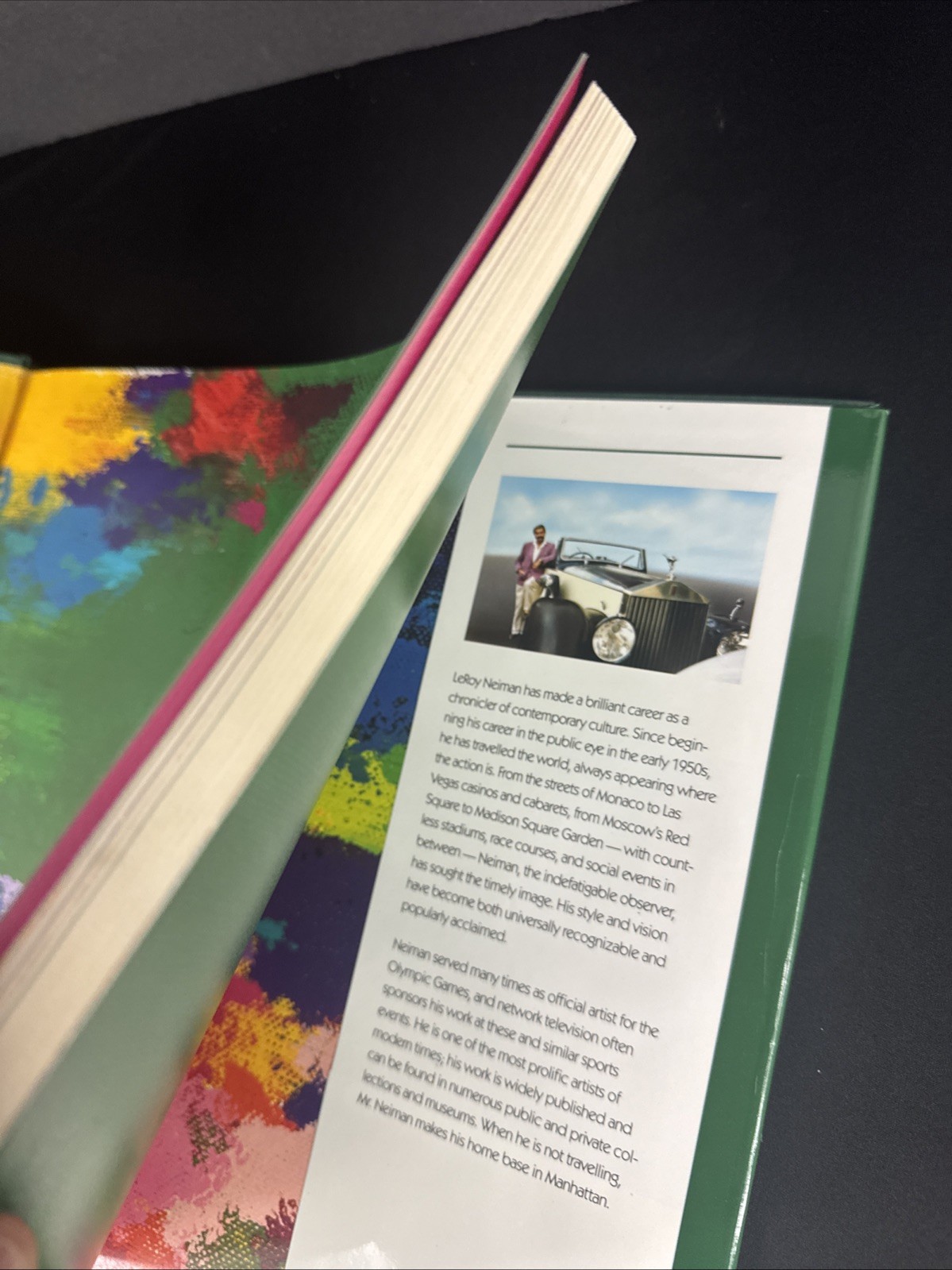 Monty Carlo Chase – LeRoy Neiman Hardcover With Slipcase – Racing Art