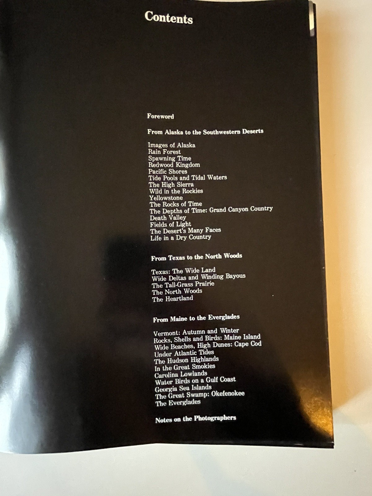 The Wild Places: A Photographic Celebration of Unspoiled America HC DJ In Mylar