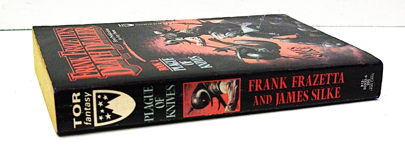 Frank Frazetta’s Death Dealer: Book 4 Plague of Knives James Silke 1st Printing