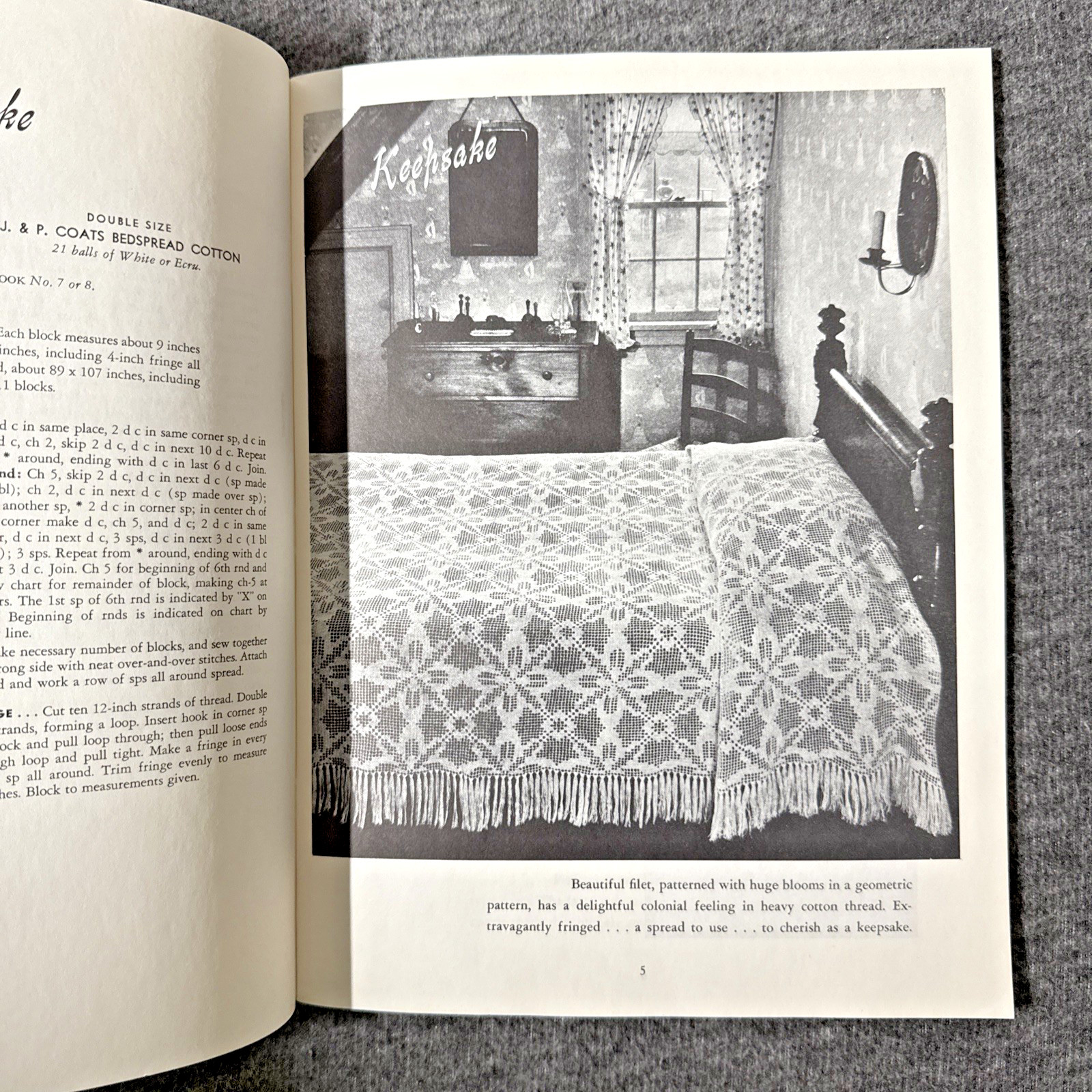 Dover Needlework Series: Crocheting Bedspreads & Patchwork Quilts by Rita Weiss