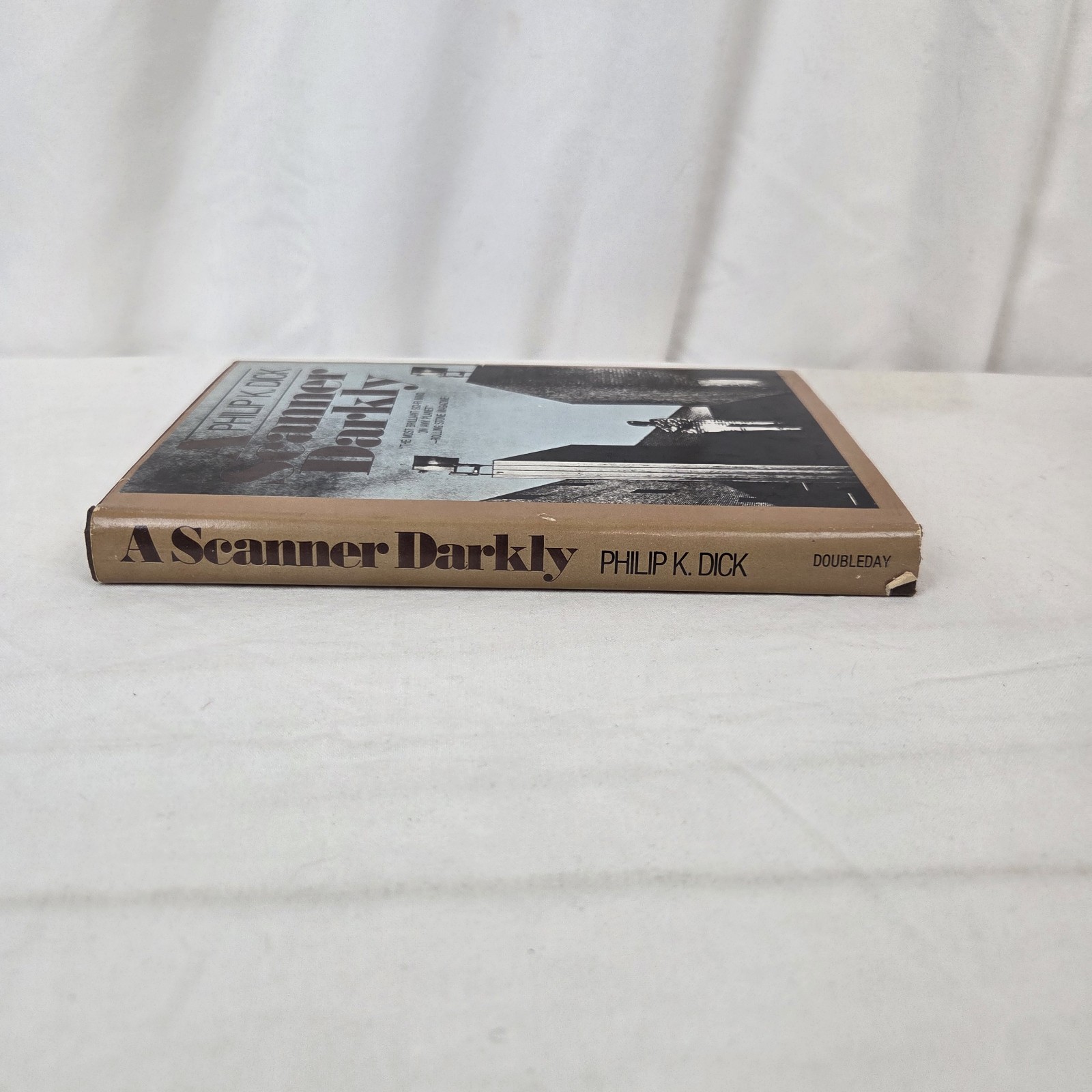 A Scanner Darkly by Philip K Dick Hardcover 1977 Vintage SciFi BCE Dust Jacket
