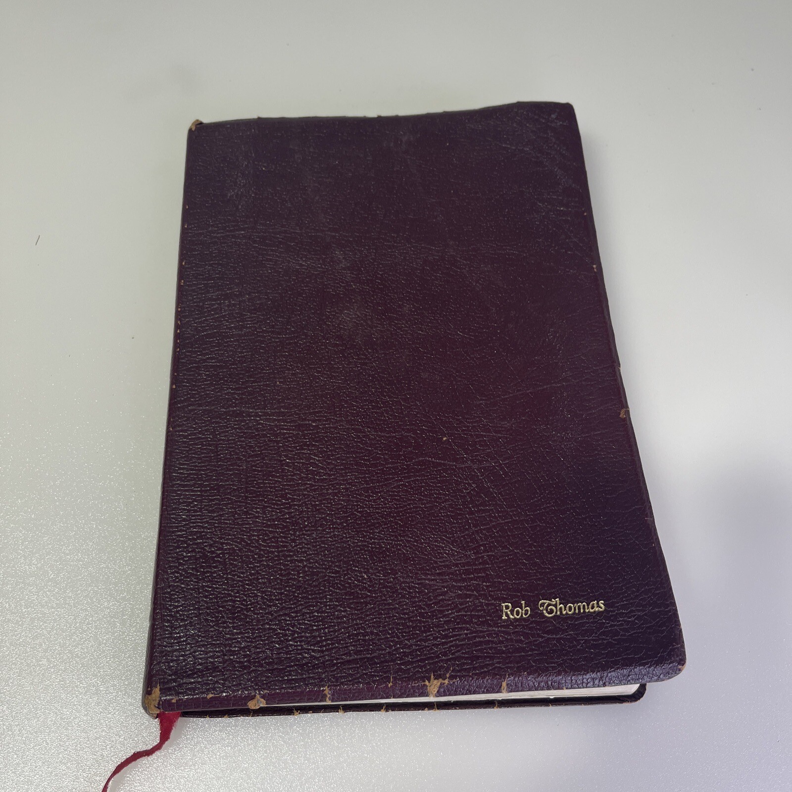 The Student Bible NIV Burgandy 1987 Zondervan Bonded Leather index