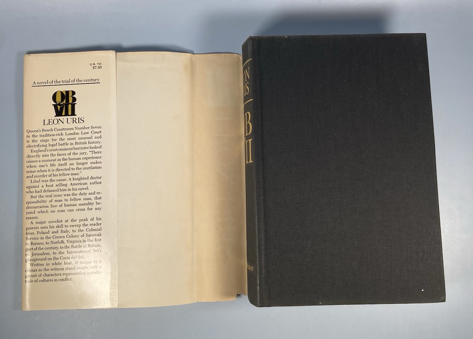 QB VII BY LEON URIS 1970 HC/DJ First Edition VG